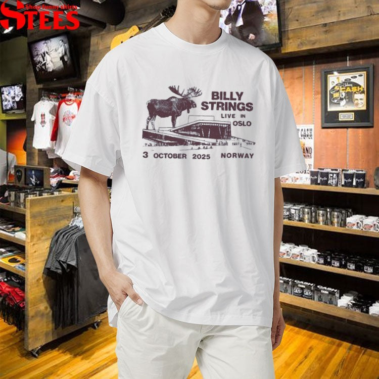 Billy Strings 3 October 2025 Oslo, Norway Buck T-shirts