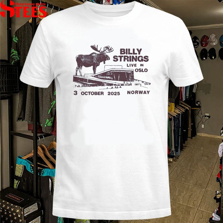 Billy Strings 3 October 2025 Oslo, Norway Buck T-shirts