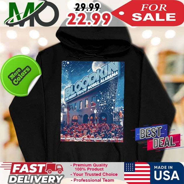BloodKin The Merry Widow Mobile Alabama May Ninth And Tenth Two Thousand And Twenty Five Shirt
