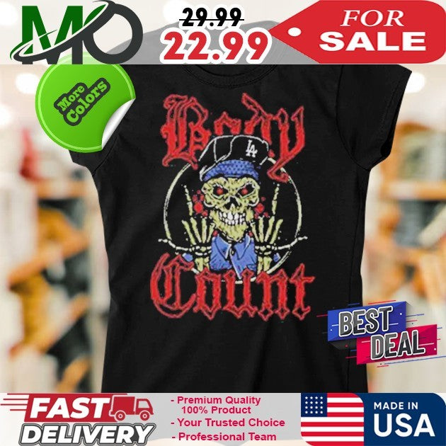Body Count Skull Mascot Shirt