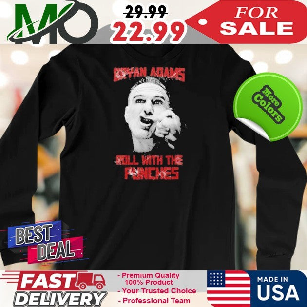 Bryan Adams Roll With The Punches Shirt