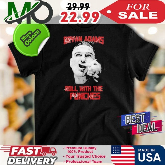 Bryan Adams Roll With The Punches Shirt