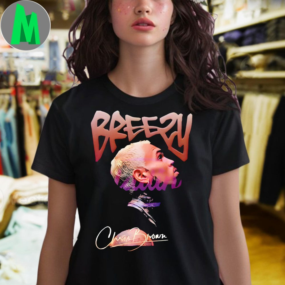 Chris Brown Breezy Bowl Xx 2025 Concert Graphic Shirt