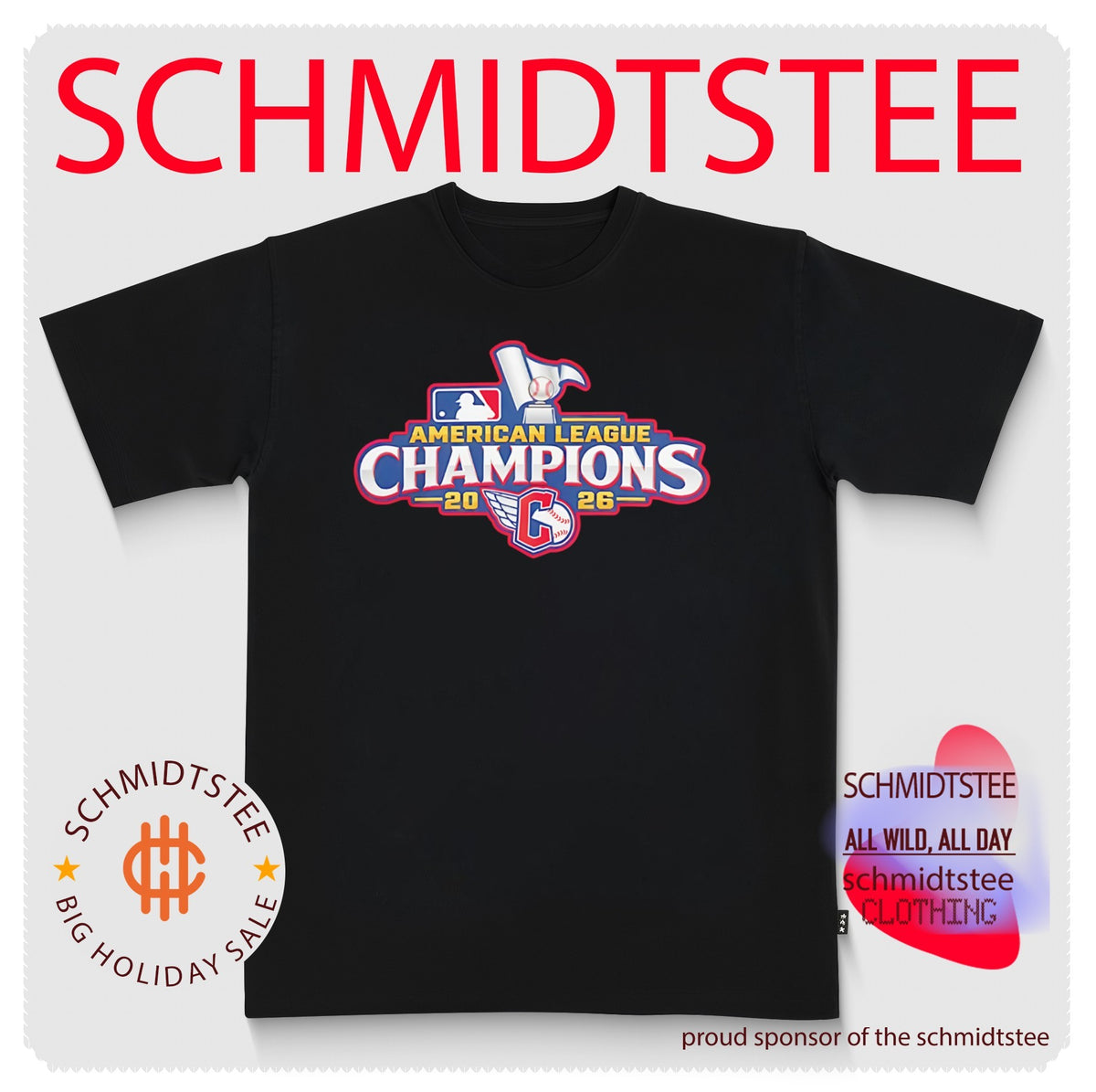 Cleveland Guardians 2026 American League Champions shirt
