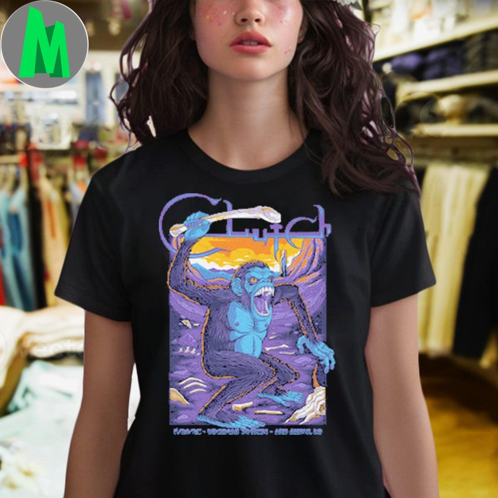 Clutch Michigan Theatre Ann Arbor MI June 28 2025 Shirt