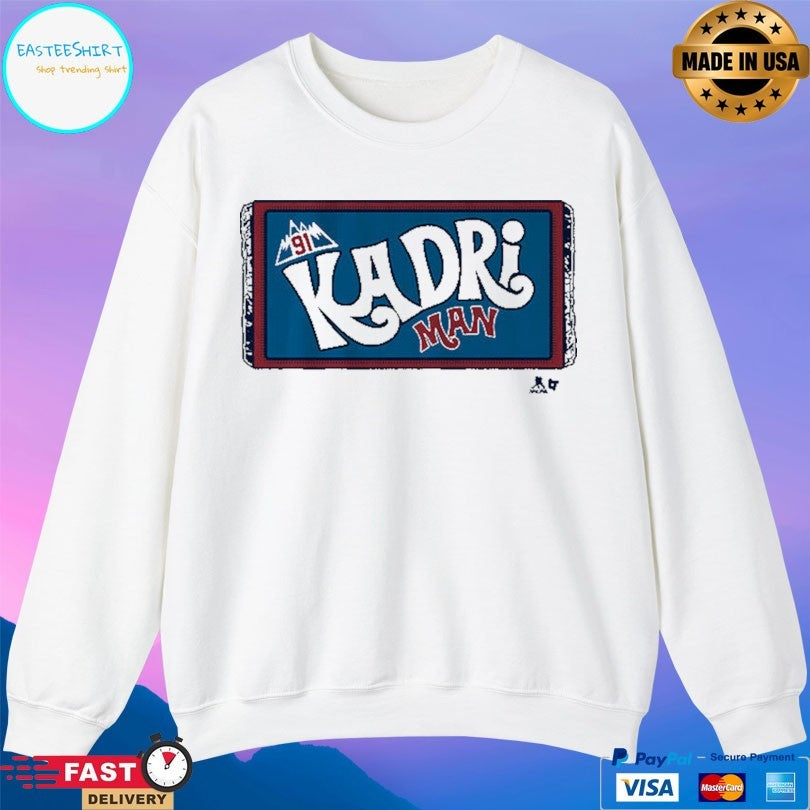 Colorado Avalanche Nazem Kadri Kadri Man T-shirt