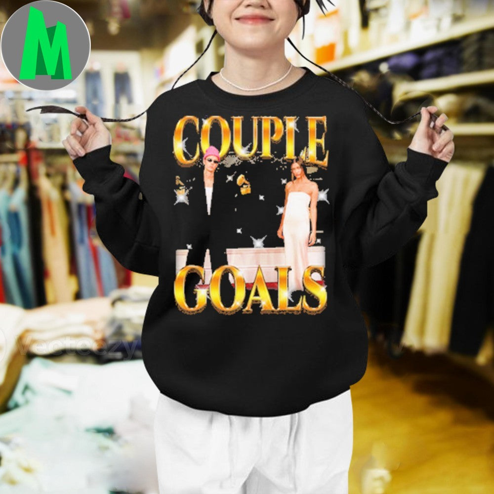 Couple Goals Vintage Aesthetic Graphic T-Shirt