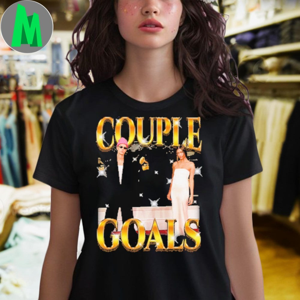 Couple Goals Vintage Aesthetic Graphic T-Shirt