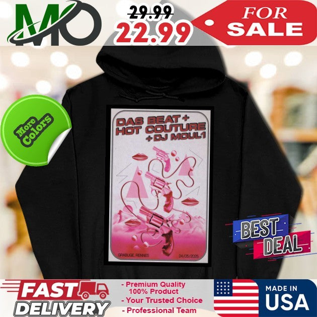 Das Beat & Hot Couture Poster May 24 2025 Poster Grabuge Rennes Shirt