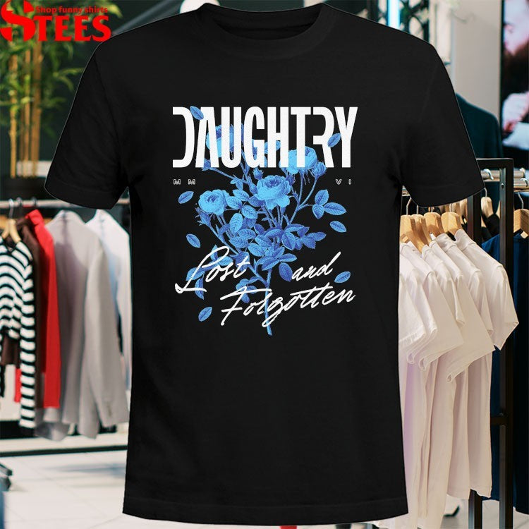 Daughtry Lost And Forgotten Flower T-shirts