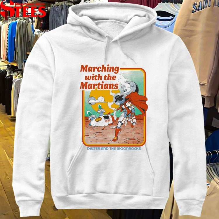 Dexter And The Moonrocks Marching With The Martians T-shirts