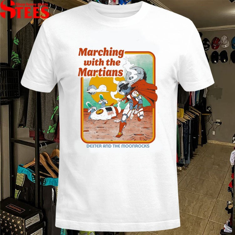 Dexter And The Moonrocks Marching With The Martians T-shirts