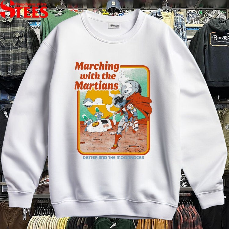 Dexter And The Moonrocks Marching With The Martians T-shirts