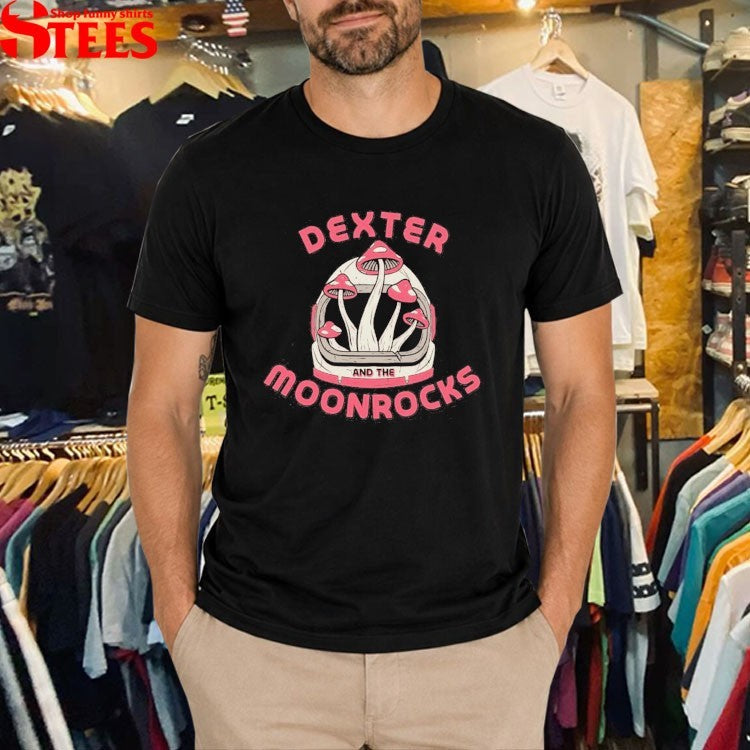 Dexter And The Moonrocks Mushroom Helmet T-shirts
