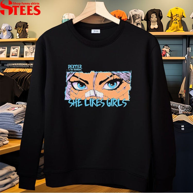 Dexter And The Moonrocks She Likes Girls T-shirts