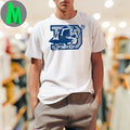 Duke Sprinting Blue Devil Logo Vintage Shirt