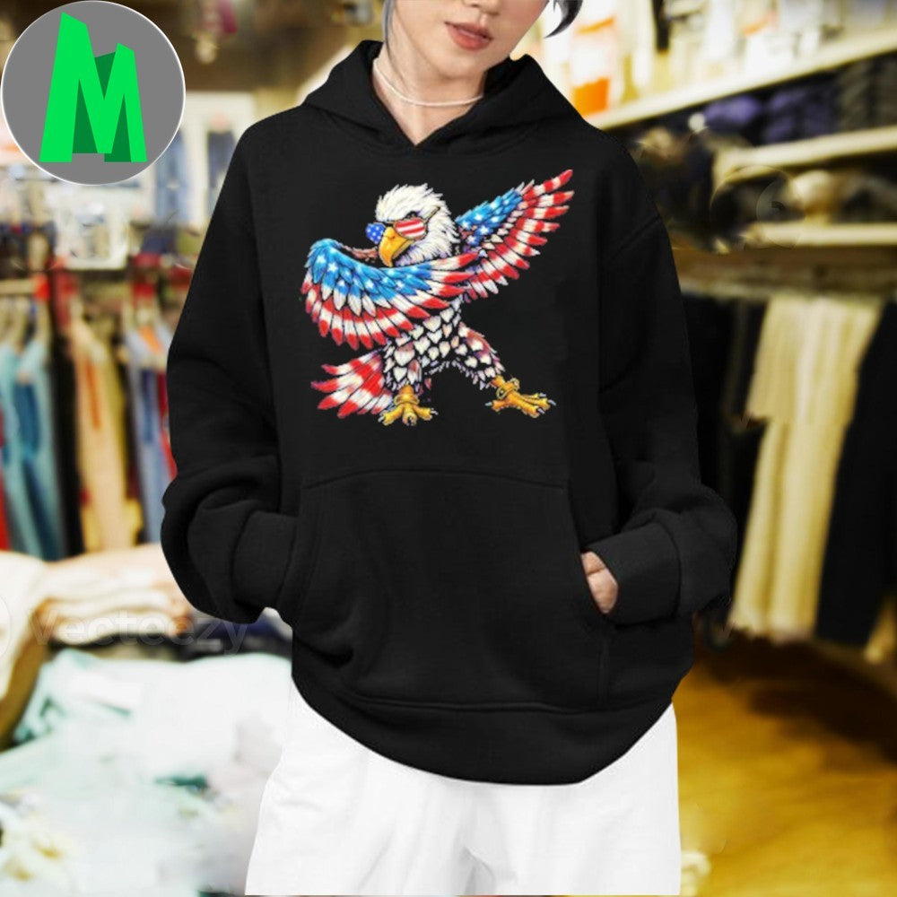 Eagle American Bald Eagle 4th of July Shirt