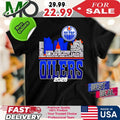 Edmonton Oilers Skyline Players Name And City 2025 Shirt