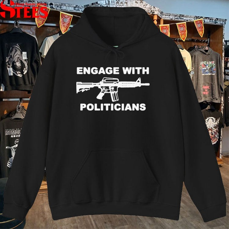 Engage With Politicians Krime T-shirts