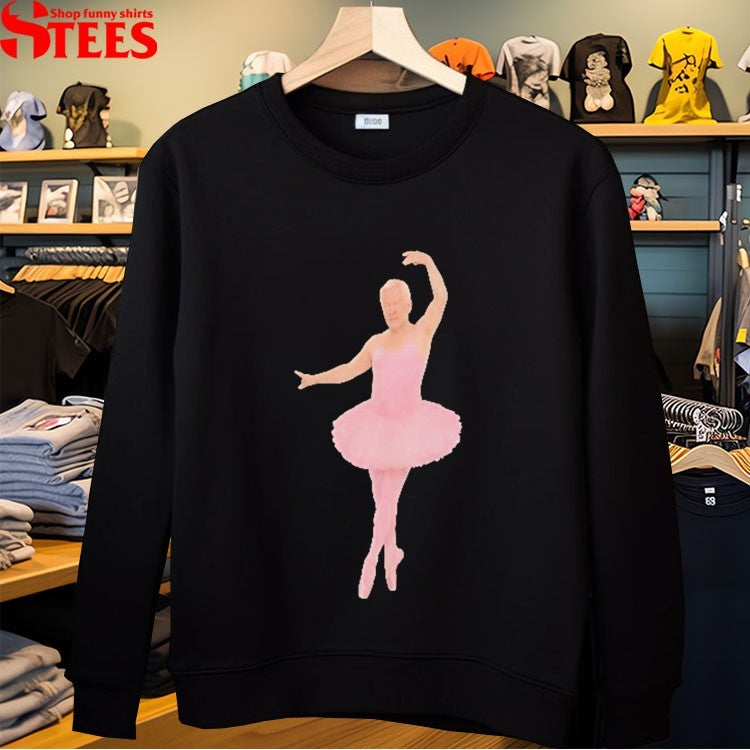 Geddy Lee Wearing Pink Ballerina Alex Lifeson T-shirt