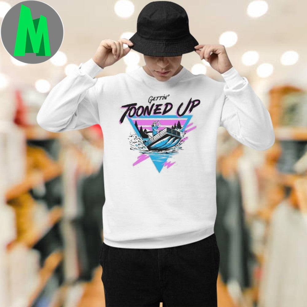 Getting’ Tuned Up Boat 80s Retro Shirt