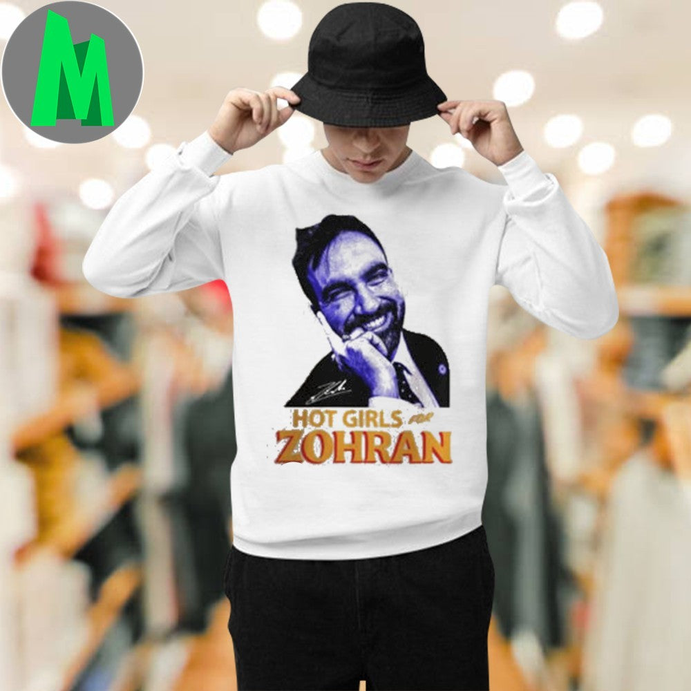 Girls For Zohran Mamdani Vintage Campaign T-Shirt