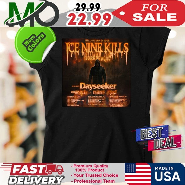 Ice Nine Kills Hell Of A Summer Tour Tour Dates Schedule Shirt