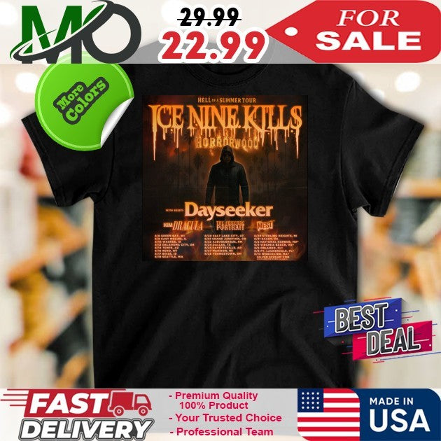 Ice Nine Kills Hell Of A Summer Tour Tour Dates Schedule Shirt