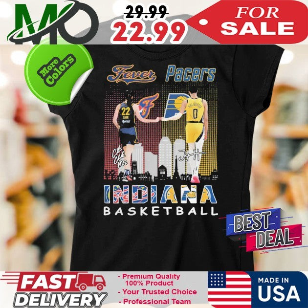 Indiana Fevers And Pacers Basketball 2025 Shirt