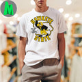 Iowa Hawkeye State How ‘Bout Them Hawks Mascot Logo T-Shirt