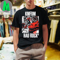 KMFDM Hau Ruck 2025 Industrial Band Graphic T-Shirt – Ultra Heavy Beat Music Merch