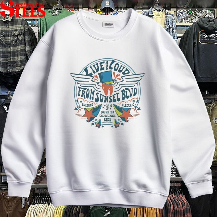 Live And Loud From Sunset Blvd Rock N Muppets T-shirts