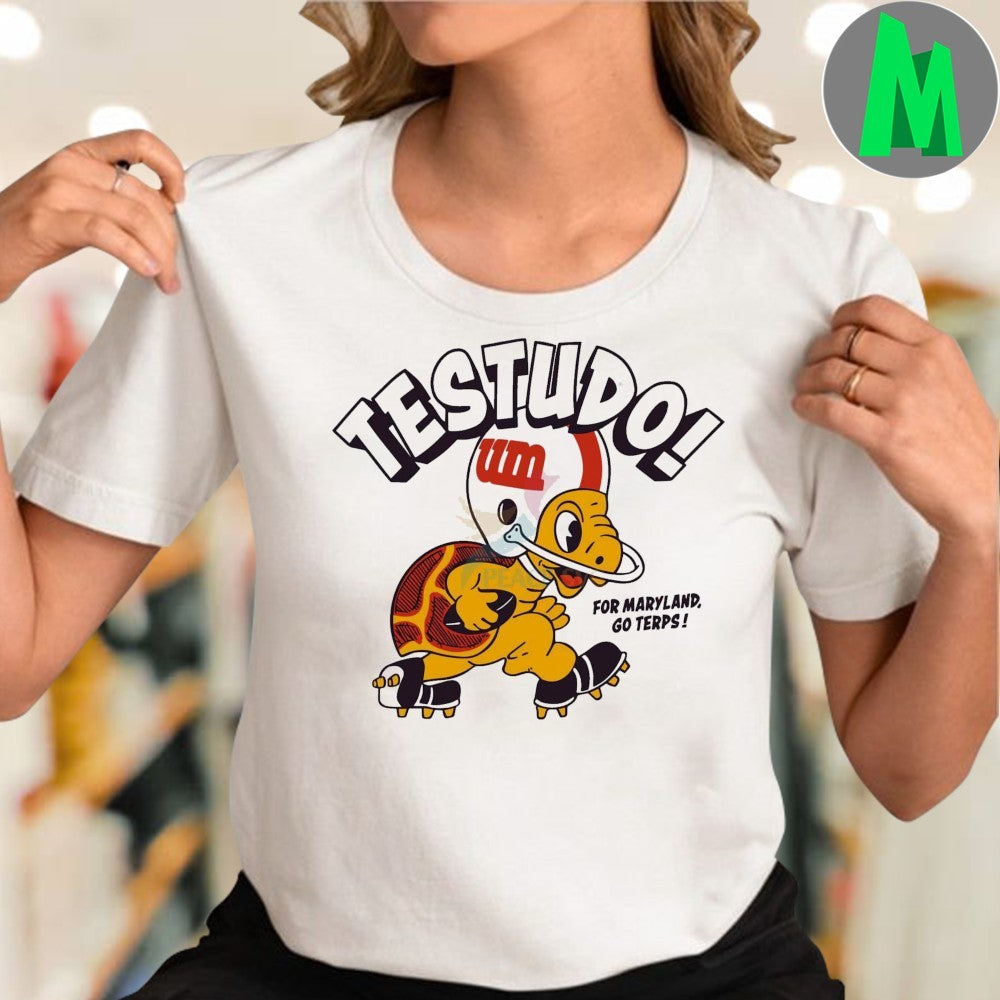 Maryland Logo Testudo Football Shirt