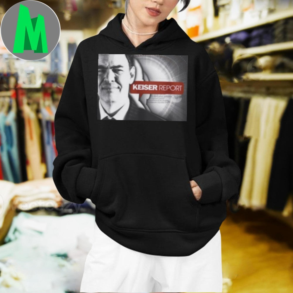 Max Keiser Report Bitcoin T-Shirt Cryptocurrency News Fan Apparel