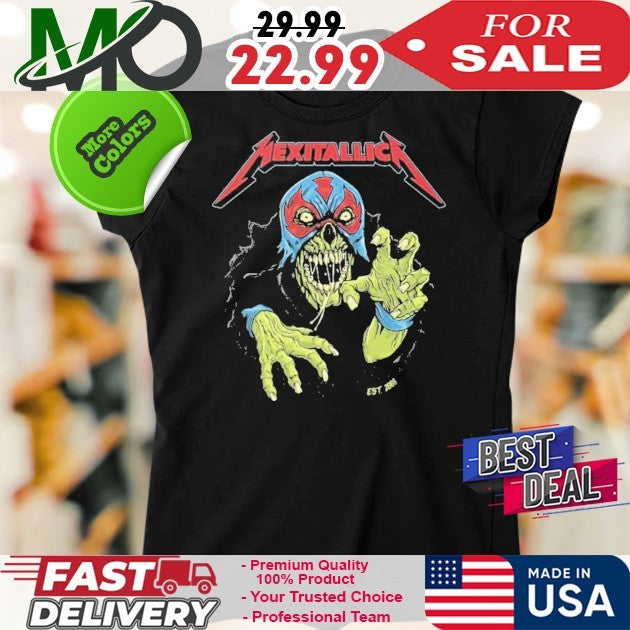 Metallica Est 2008 Design Artwork By Puis Calzada Official Metallica Shirt