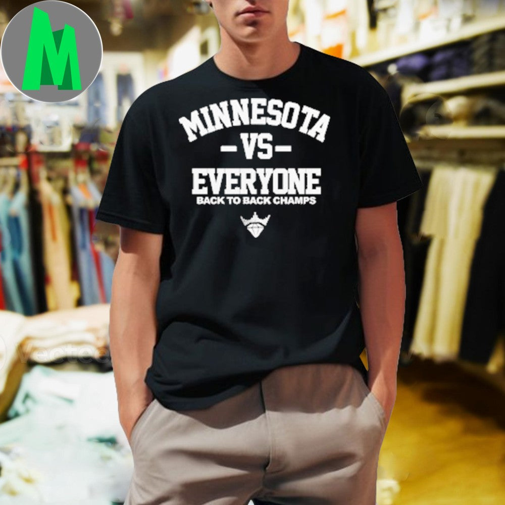 Minnesota Frost Back 2 Back Champions 2025 Shirt