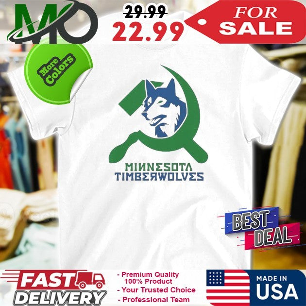 Minnesota Timberwolves Communist Nba Playoffs Logo Shirt
