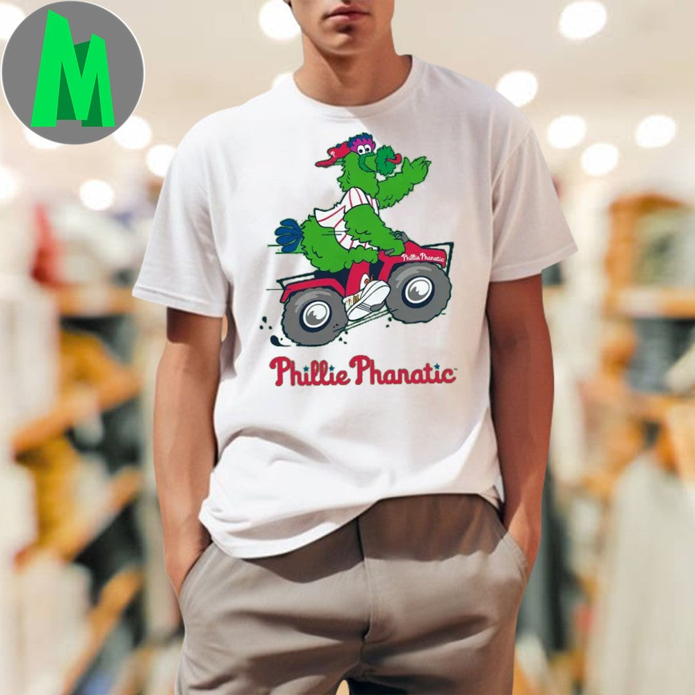 Mitchell & Ness Youth Philadelphia Phillies Phillie Phanatic T-Shirt Baseball Fan Tee