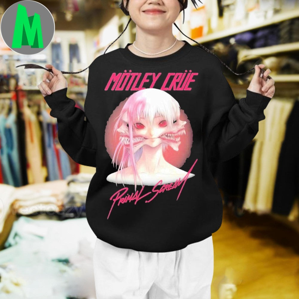 Motley Crue Primal Scream By Brando Chiesa Rockabilia Exclusive Shirt