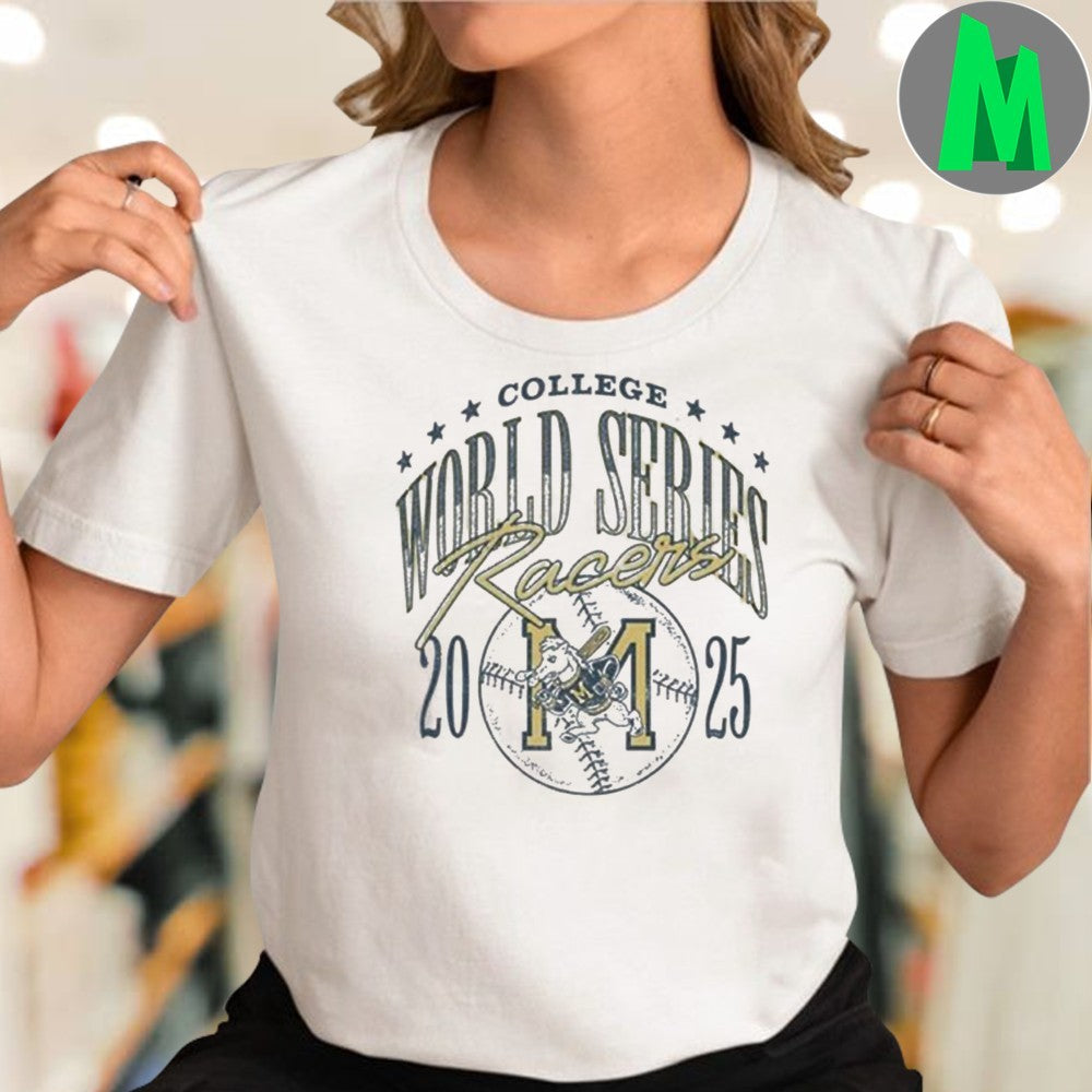 Murray State Baseball 2025 NCAA College World Series Logo Shirt