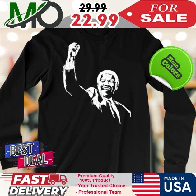 Nelson Mandela Raise Hand T Shirts