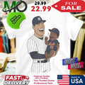 New York Yankees And Mets Aaron Judge Carrying Juan Soto Crying Shirt