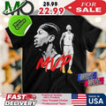 Number 2 Shai Gilgeous-Alexander 2025 NBA MVP Black Fan T-Shirt