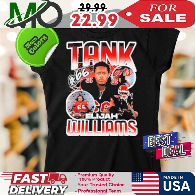 Number 66 Tank Elijah Williams Shirt