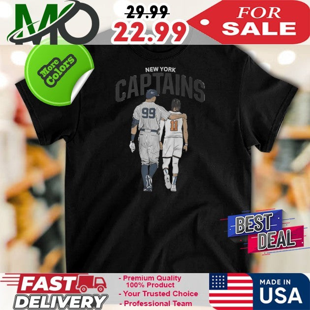 Number 99 And Number 11 New York captains Aaron Judge and Jalen Brunson shirt