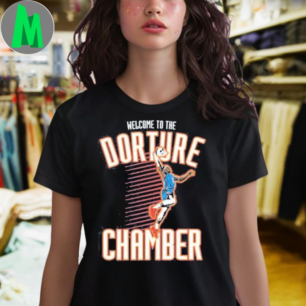 OKC Thunder Dorture Chamber 2025 NBA Finals Champions Graphic T-Shirt