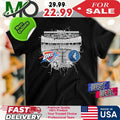 Oklahoma City Thunder vs. Minnesota Timberwolves 2025 Western Conference Finals Matchup Distressed Graphic T-Shirt