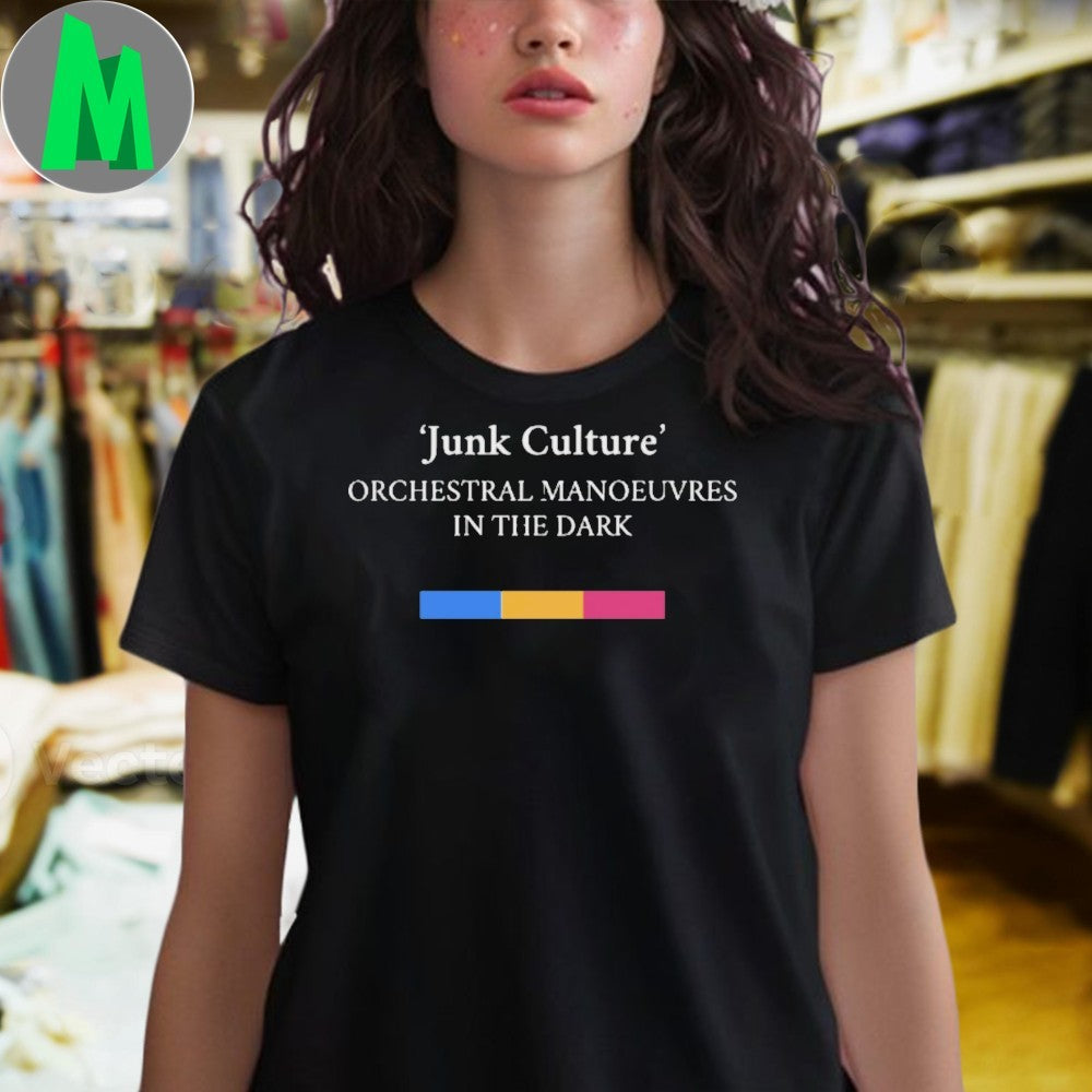 Orchestral Manoeuvres in the Dark Junk Culture Album Graphic T-Shirt