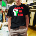 Palestine Gaza Mi Seh Solidarity Graphic T-Shirt – Human Rights and Activism Apparel
