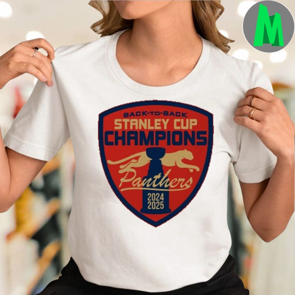 Panthers 2024 2025 Champs Shirt